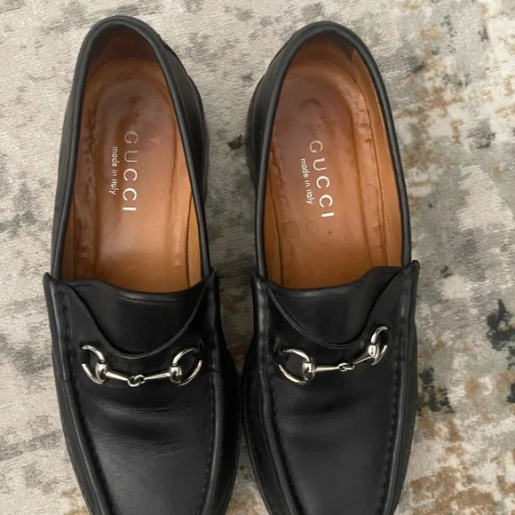 GUCCI Horsebit Loafers Black - Picture 12 of 15